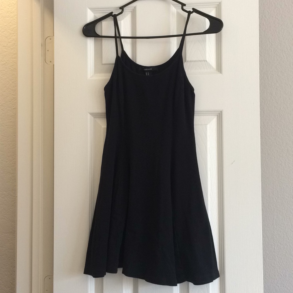 Cute black mini dress
